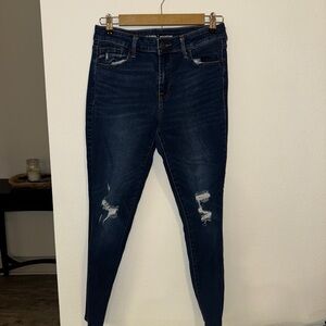 Old Navy Dark Blue Skinny Jeans